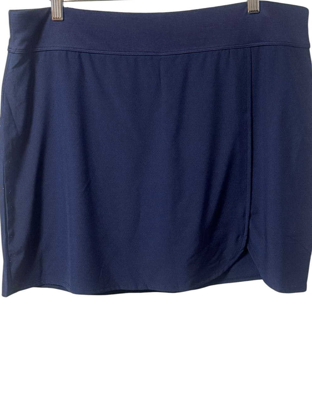 Callaway Golf Skort Slimming Navy Blue XL Perforated Pattern Skirt with Shorts